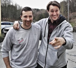 Daniel Nolan (links) und Pascal Borel Daniel und Pascal