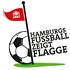 Logo Hamburger Fußball zeigt Flagge